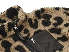 Liewood mega leo/oat mix teddy fleecejakke Nolan